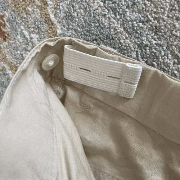 Laura Biagiotti Girls skirt Sz 9/10A/cm 140 Beige With Rhinestones Details - Picture 8 of 8